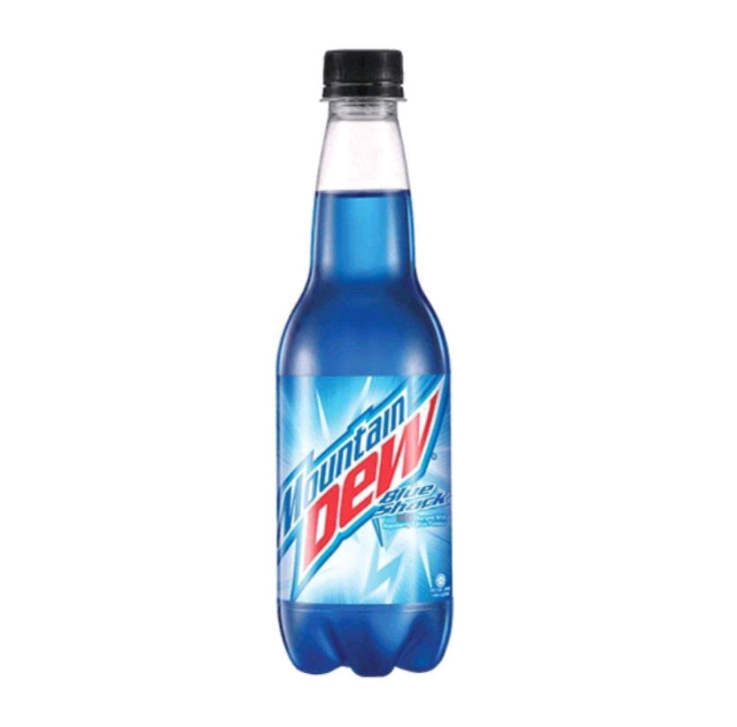 Mountain Dew Blue Shock - Gallery Pizza Bangkok